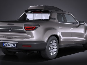 Generic Pickup 2016 Modello 3D