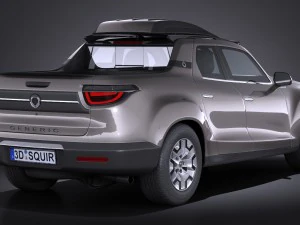 Generic Pickup 2016 3D Model