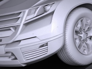 Generic Pickup 2016 Modello 3D