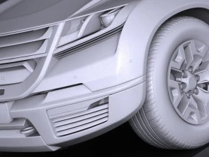 Generic Pickup 2016 3D Model