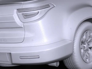 Generic Pickup 2016 3D Model