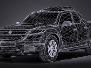 Generic Pickup 2016 Modello 3D