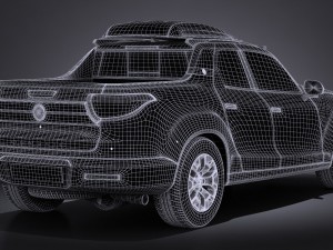 Generic Pickup 2016 Modello 3D
