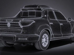 Generic Pickup 2016 3D Model