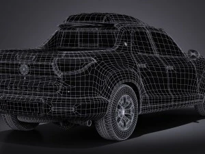 Generic Pickup 2016 3D Model