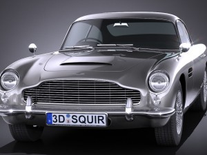 Aston Martin DB5 1963 vray 3D Model