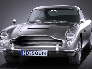 Aston Martin DB5 1963 vray 3D Model