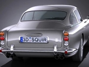 Aston Martin DB5 1963 vray 3D Model