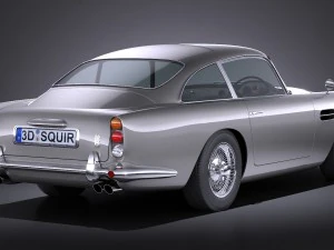 Aston Martin DB5 1963 vray 3D Model