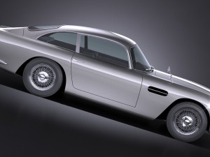 Aston Martin DB5 1963 vray 3D Model