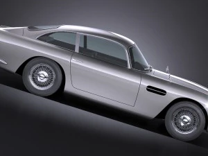 Aston Martin DB5 1963 vray 3D Model