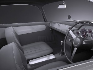 Aston Martin DB5 1963 vray 3D Model
