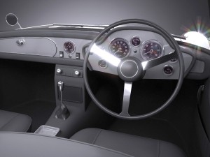 Aston Martin DB5 1963 vray 3D Model