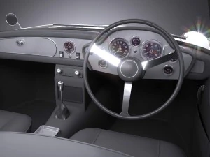 Aston Martin DB5 1963 vray 3D Model