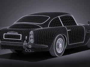Aston Martin DB5 1963 vray 3D Model