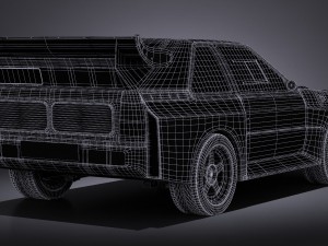 Audi Sport Quattro S1 E2 1985 Vray 3D-Modell