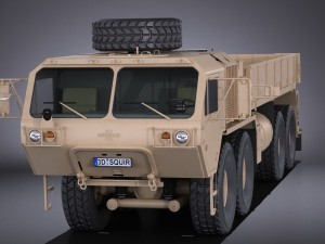 Oshkosh Hemitt A4 Cargo Truck 3D Модель