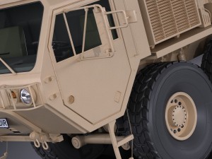 Oshkosh Hemitt A4 Cargo Truck 3D Модель