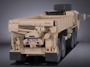 Oshkosh Hemitt A4 Cargo Truck 3D Модель