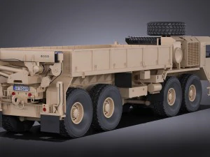 Oshkosh Hemitt A4 Cargo Truck 3D Model