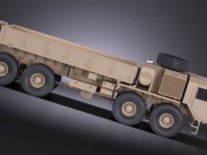 Oshkosh Hemitt A4 Cargo Truck 3D Модель
