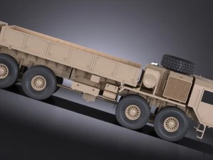 Oshkosh Hemitt A4 Cargo Truck 3D Model