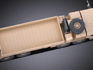 Oshkosh Hemitt A4 Cargo Truck 3D Model