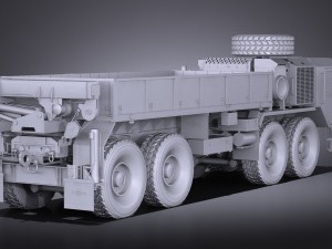 Oshkosh Hemitt A4 Cargo Truck 3D Модель