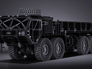 Oshkosh Hemitt A4 Cargo Truck 3D Модель