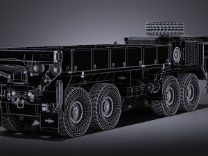 Oshkosh Hemitt A4 Cargo Truck 3D Модель