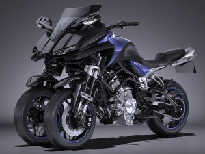 Yamaha MWT 9 2016 3D Model