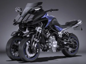 Yamaha MWT9 2016 Modello 3D