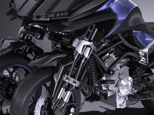 Yamaha MWT 9 2016 3D Model