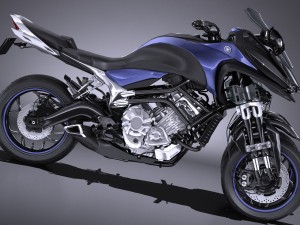 Yamaha MWT 9 2016 3D Model