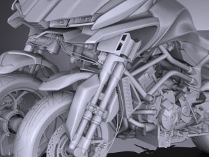 Yamaha MWT 9 2016 3D Model