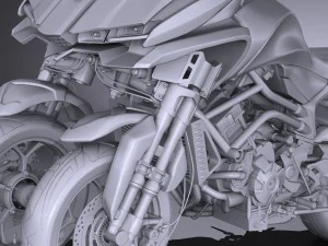Yamaha MWT 9 2016 3D Model