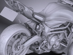 Yamaha MWT 9 2016 3D Model
