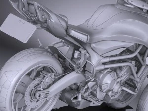 Yamaha MWT 9 2016 3D Model