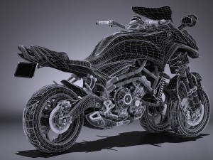 Yamaha MWT 9 2016 3D Model