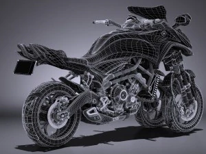 Yamaha MWT 9 2016 3D Model