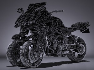 Yamaha MWT 9 2016 3D Model