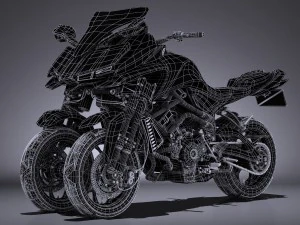 Yamaha MWT 9 2016 3D Model