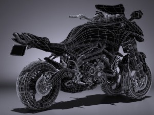 Yamaha MWT 9 2016 3D Model