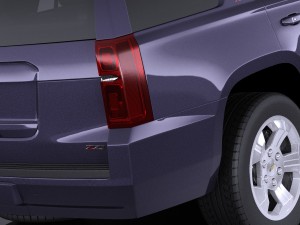 Chevrolet Tahoe Z71 2015 vray 3D Model