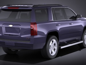 Chevrolet Tahoe Z71 2015 vray 3D Model