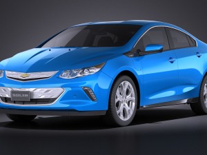 Chevrolet Volt 2016 vray 3D मॉडल