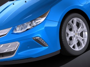 Chevrolet Volt 2016 vray 3D 模型