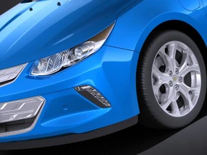 Chevrolet Volt 2016 vray 3D Model