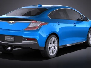 Chevrolet Volt 2016 vray 3D Model