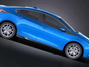 Chevrolet Volt 2016 vray 3D Model